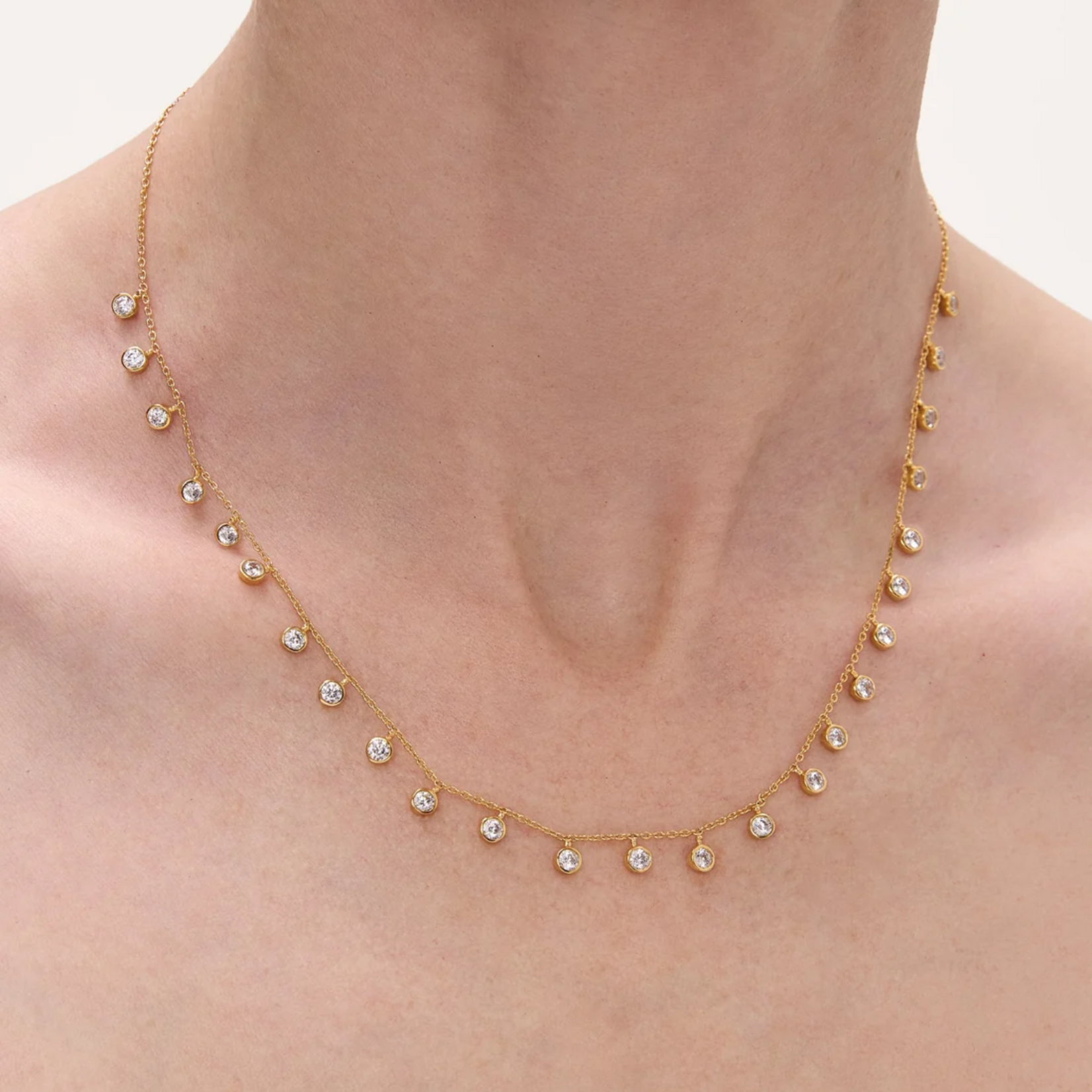 Dean Davidson Dean Davidson Pave Orsay Charm Necklace
