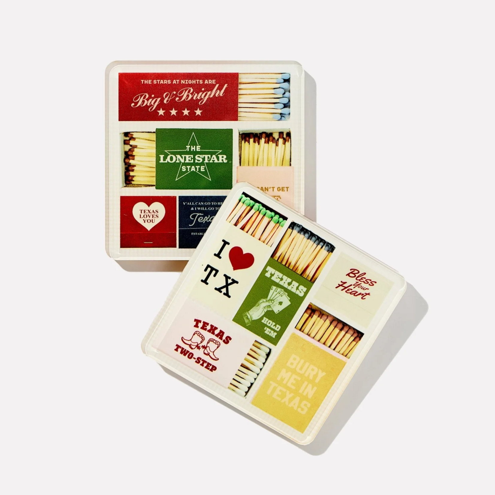 Tart by Taylor Matchbook Coasters Set of 4