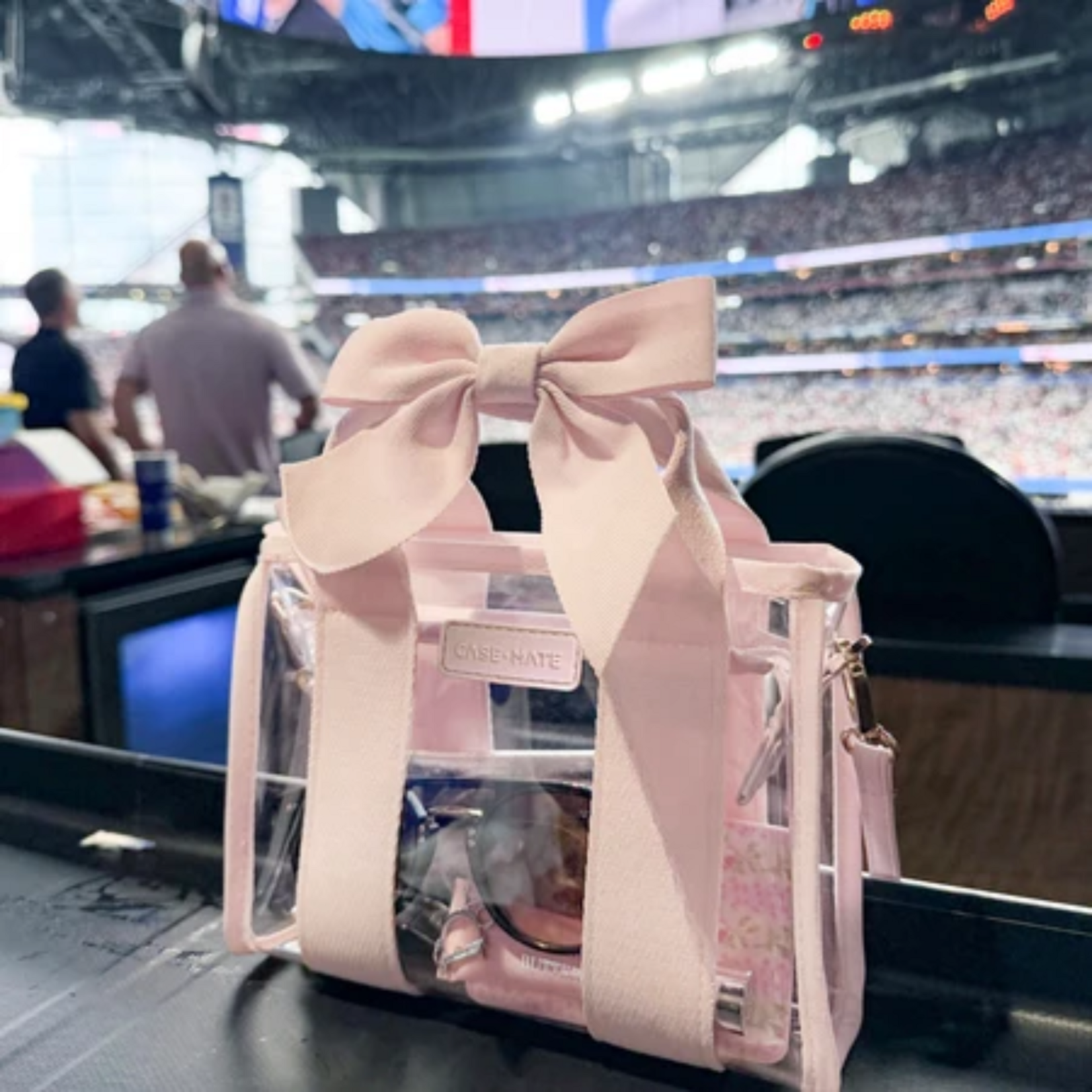 Case Mate Jelly Stadium Bag - Ballet Pink Bow