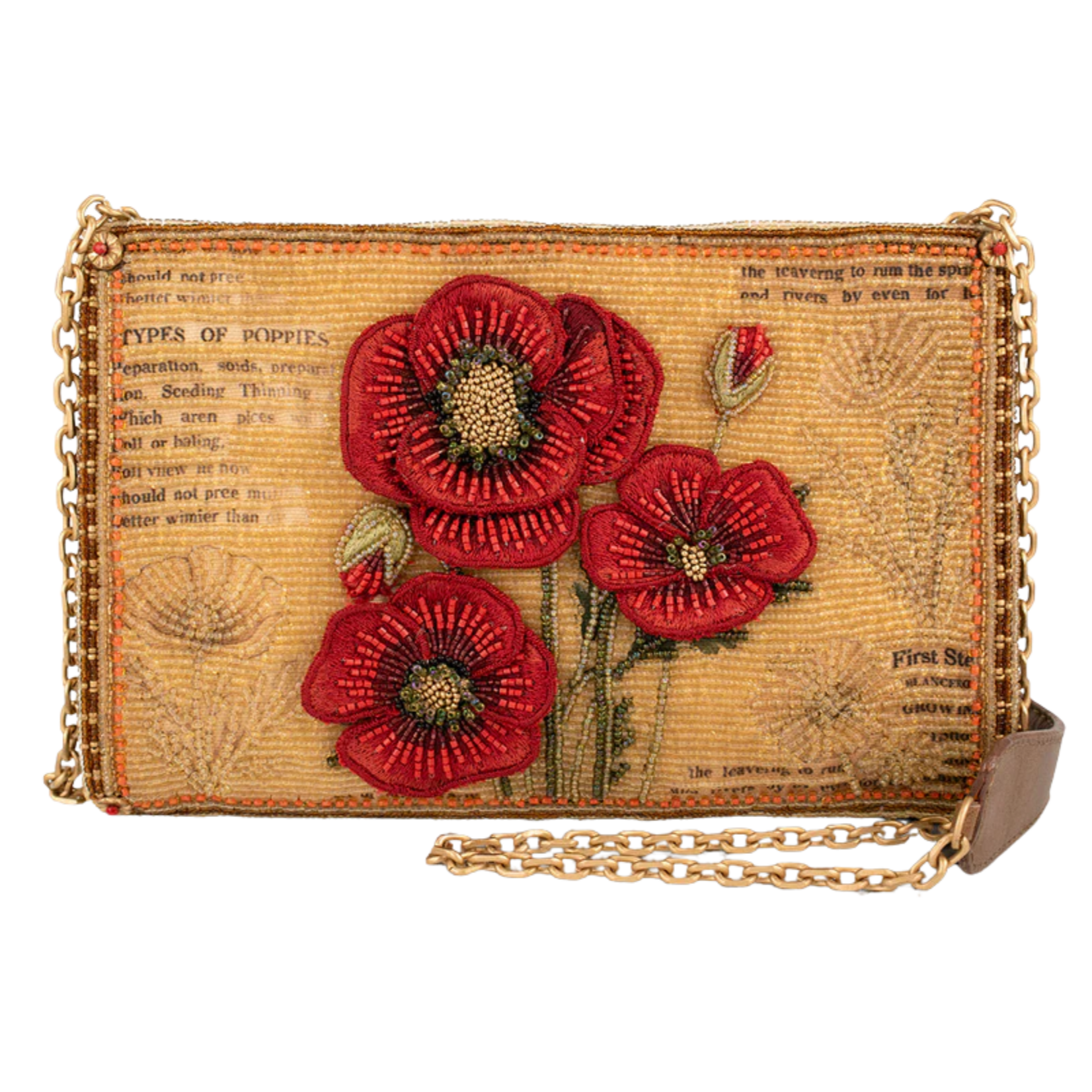 Mary Frances Pure Poppy Handbag