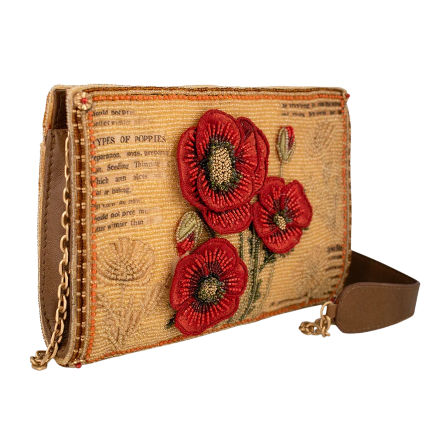 Mary Frances Pure Poppy Handbag