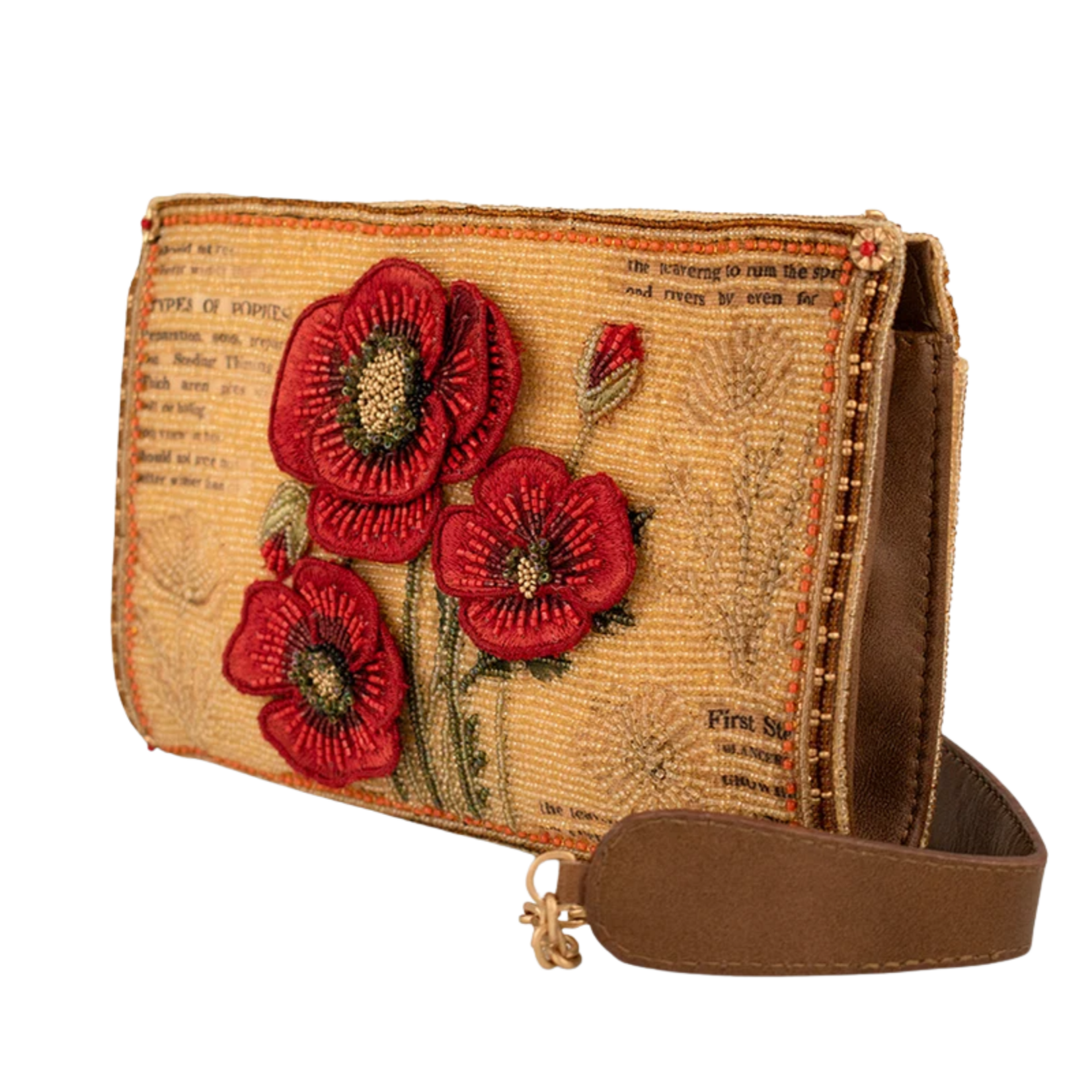 Mary Frances Pure Poppy Handbag