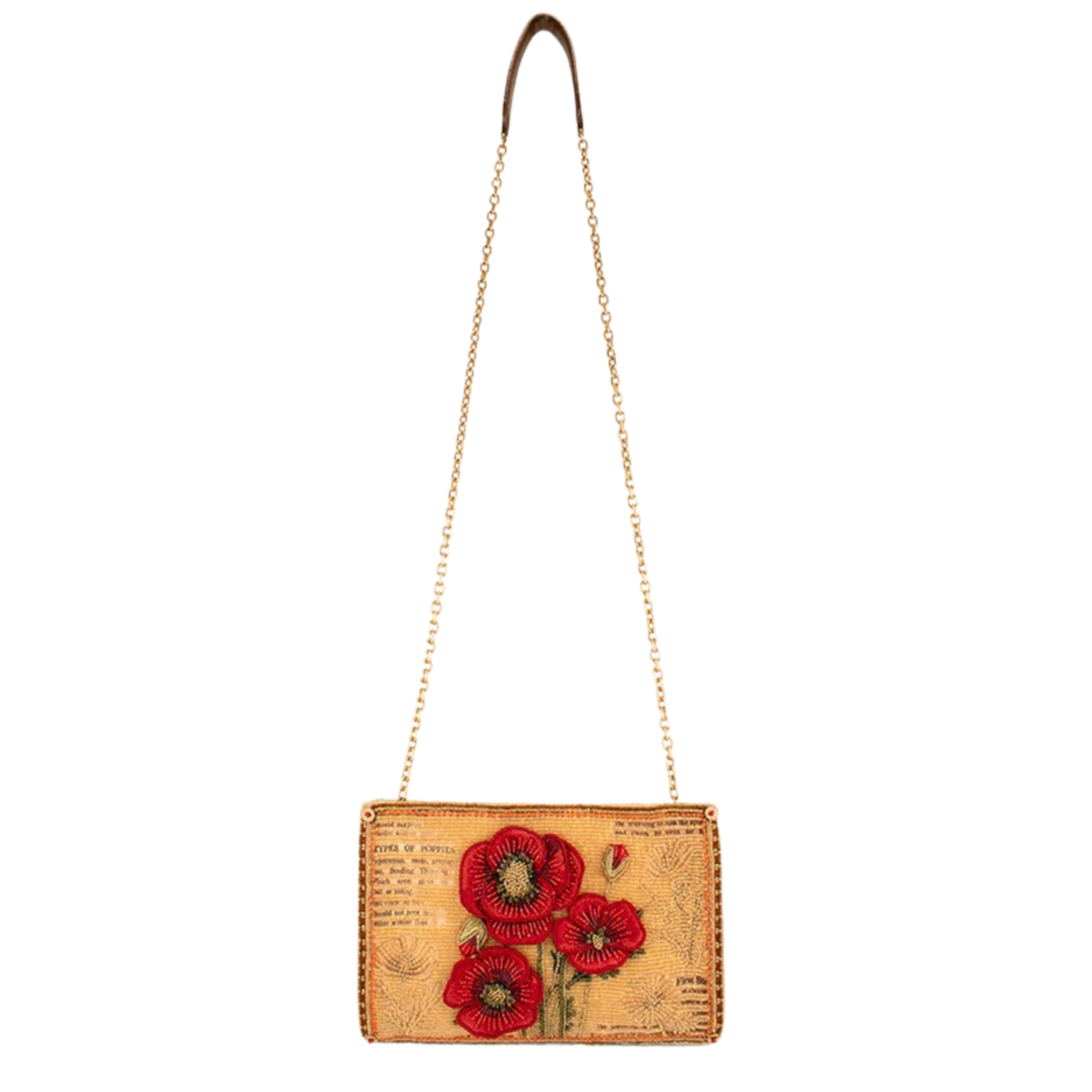 Mary Frances Pure Poppy Handbag