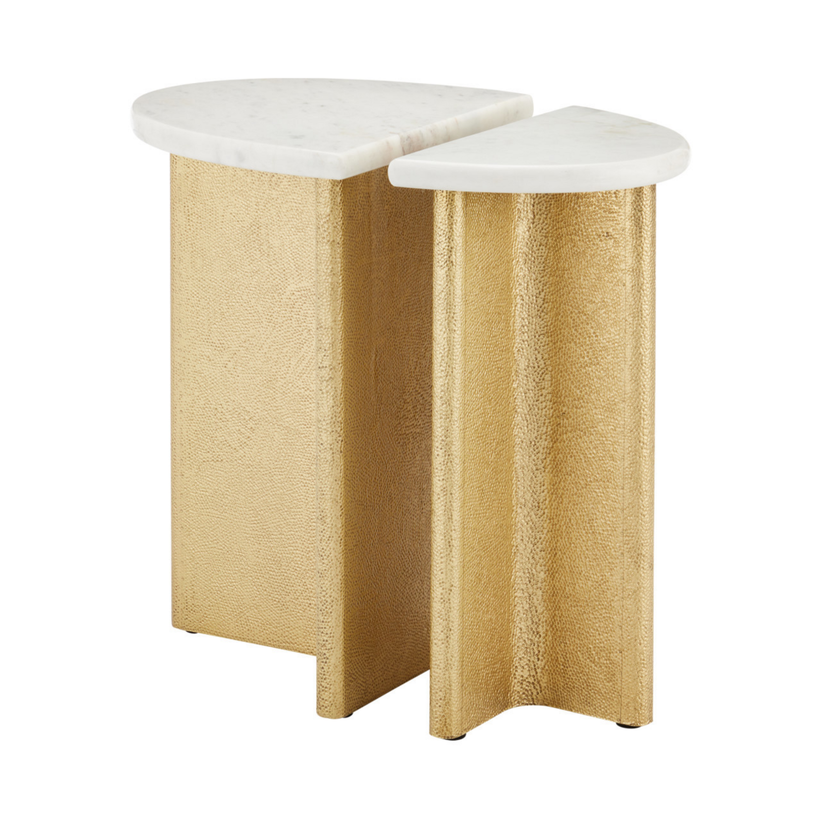 Curry & Co Doublet Marble Accent Table