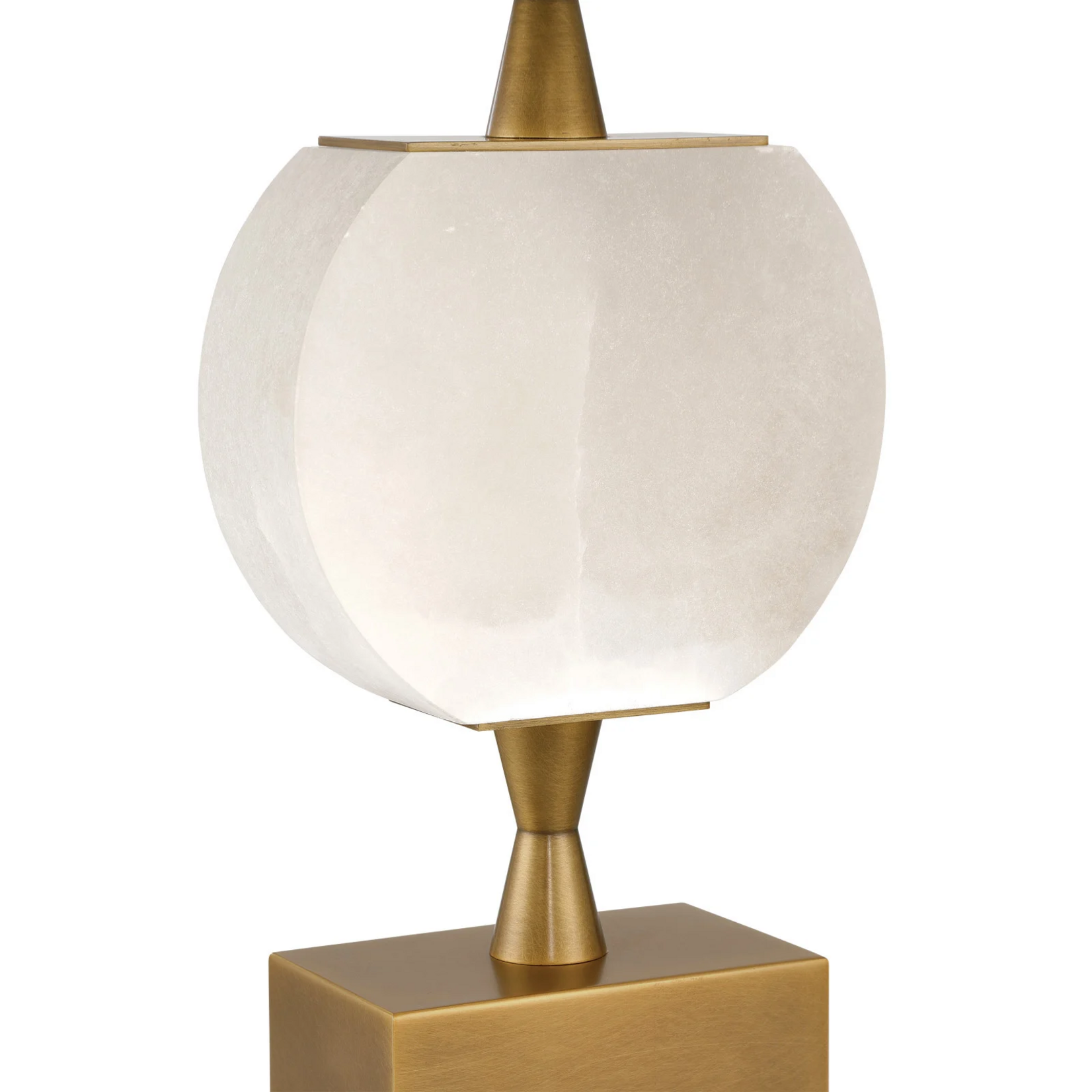 Curry & Co Meandro White Cordless Table Lamp