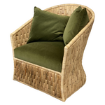 Made Goods Woven Swivel Lounge Chair