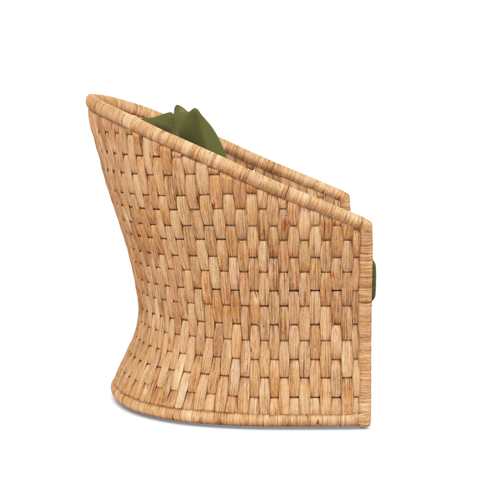 Made Goods Woven Swivel Lounge Chair
