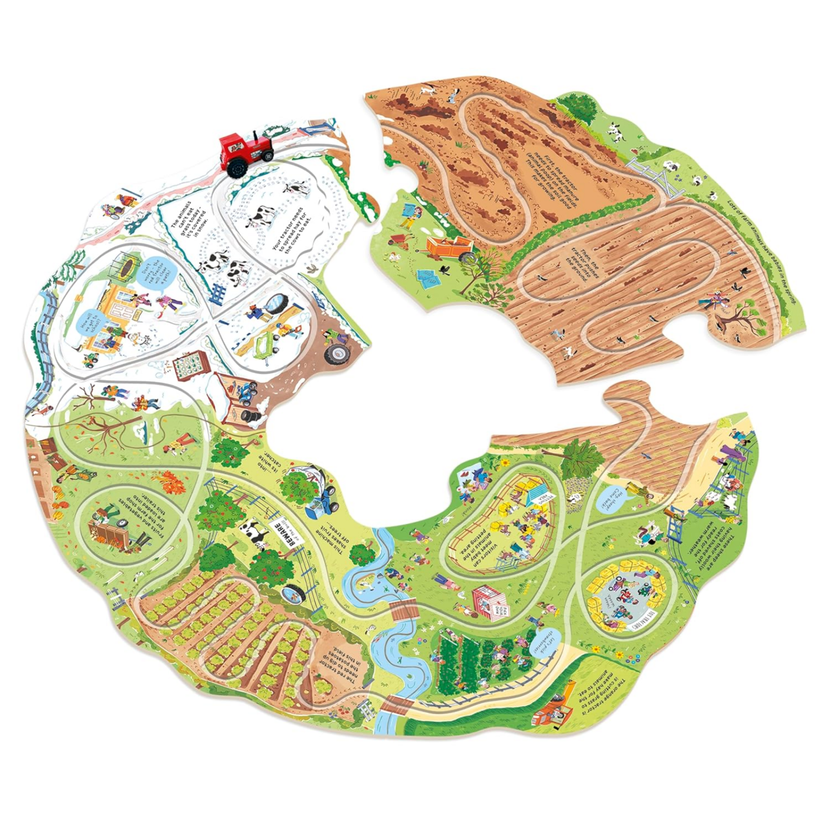 Wind - Up Tractor Book