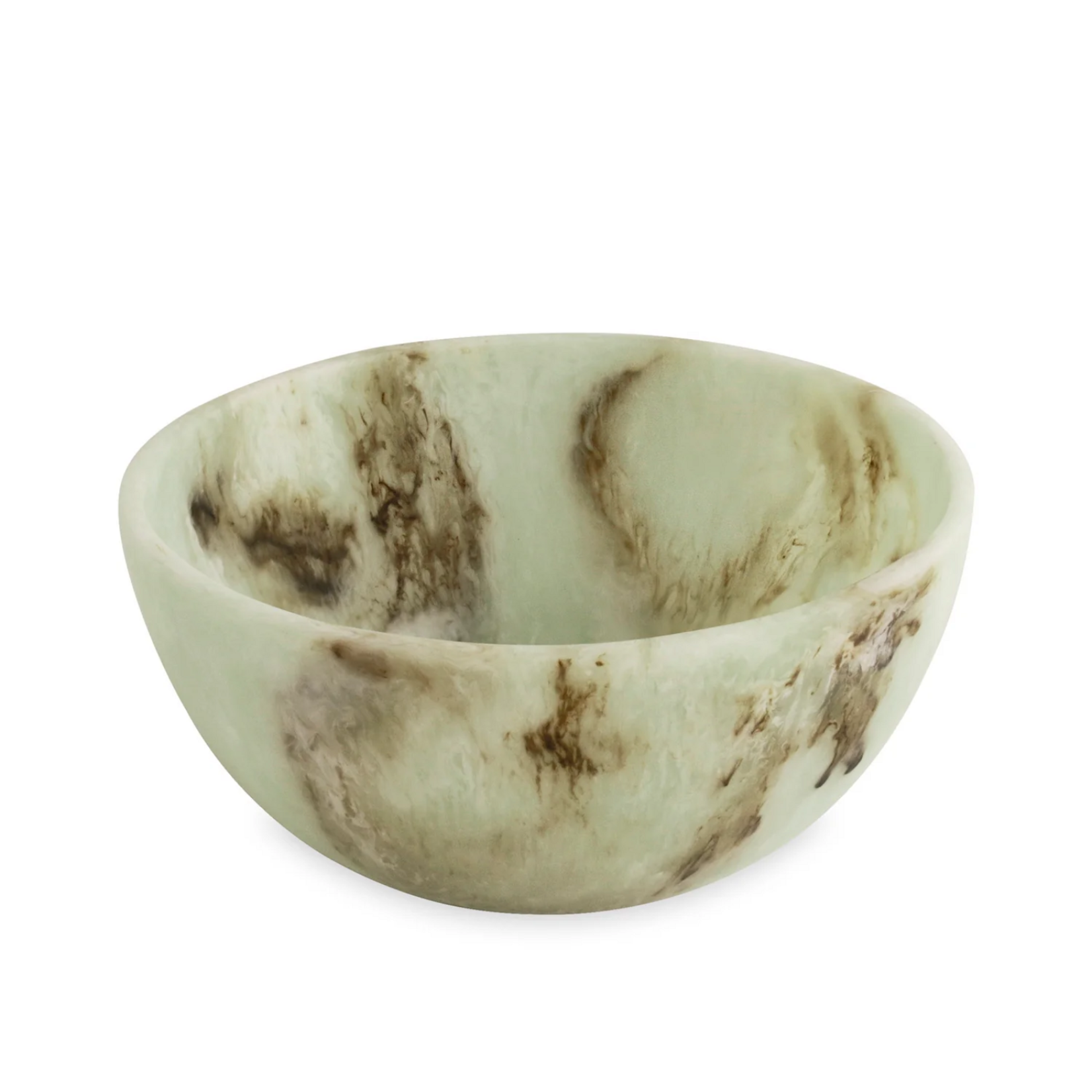 Beatriz Ball Resin Giada Large Bowl - Jade Swirl