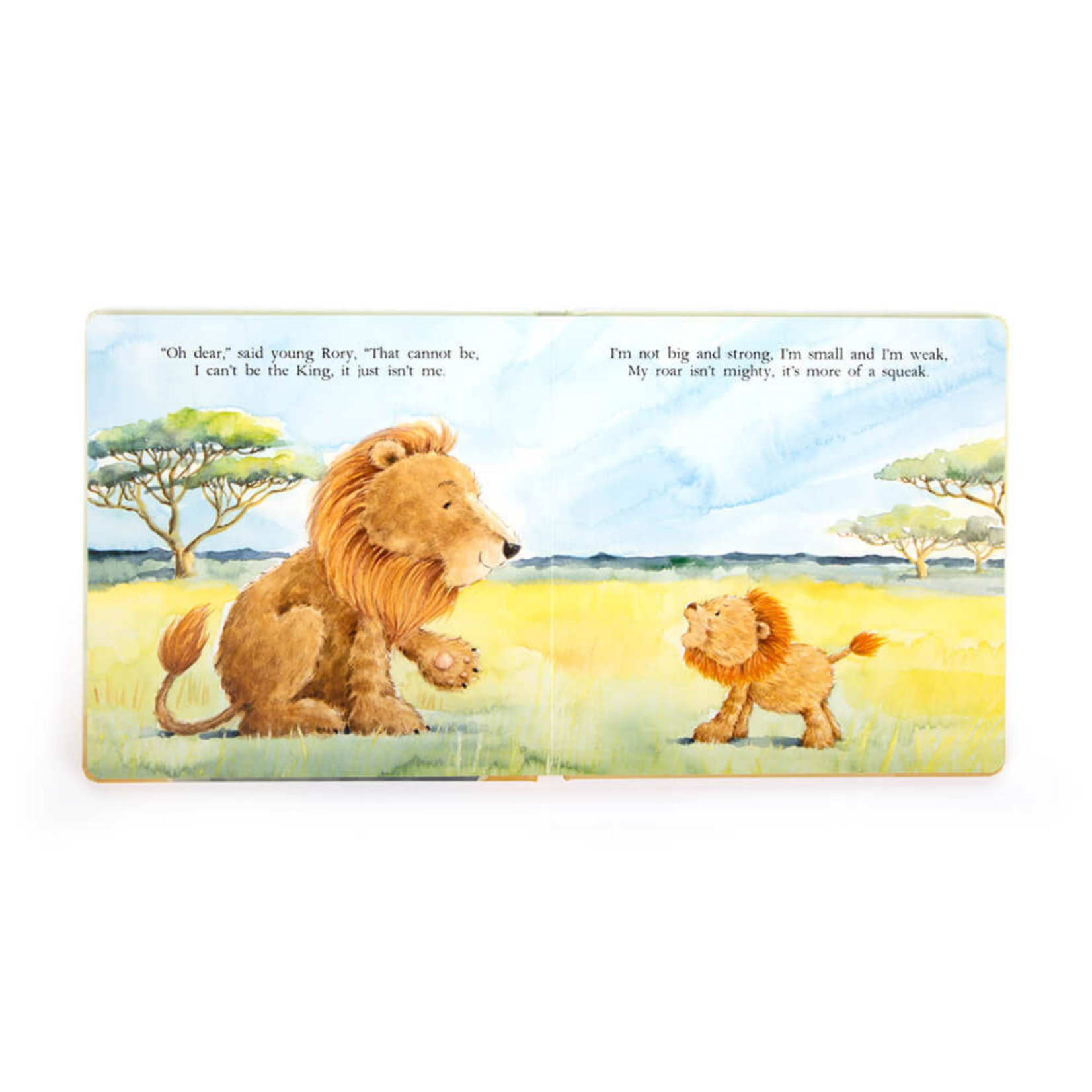 JellyCat Jellycat The Very Brave Lion Book