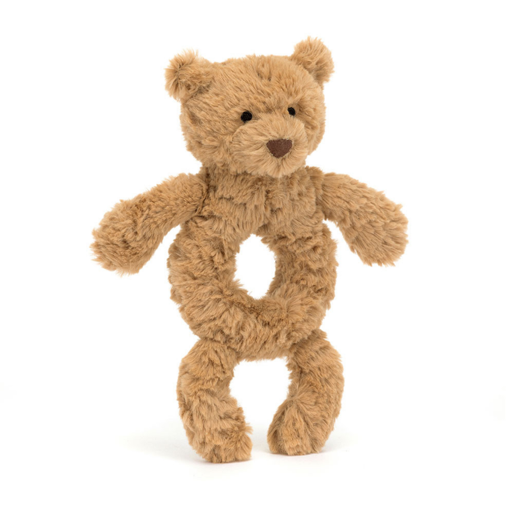 JellyCat Jellycat Bartholomew Bear Ring Rattle
