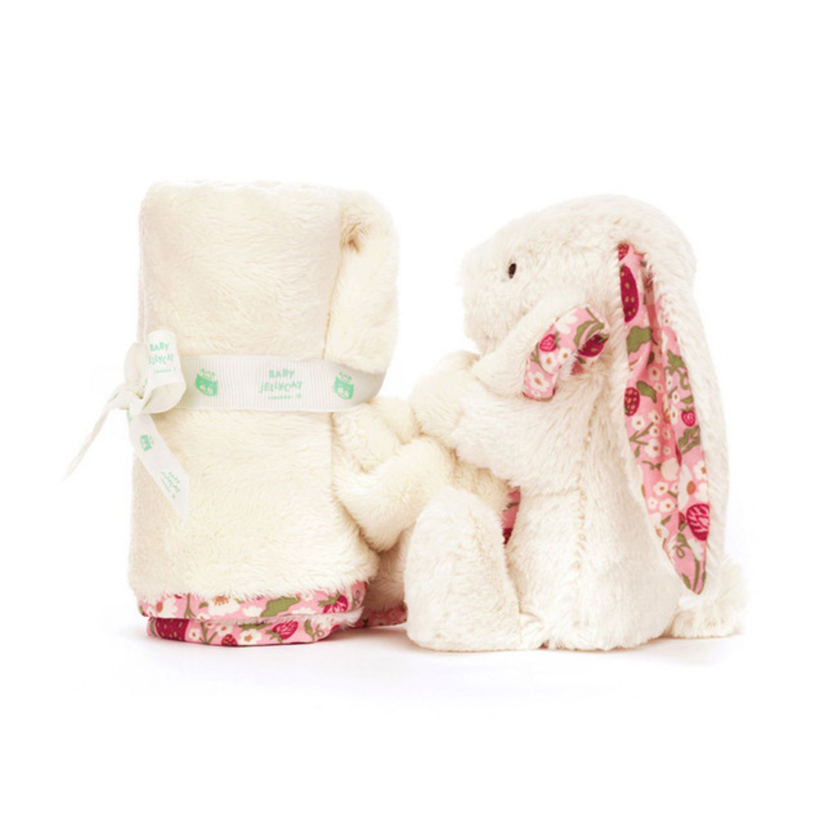 JellyCat Jellycat Blossom Cream Bunny Berry Soother