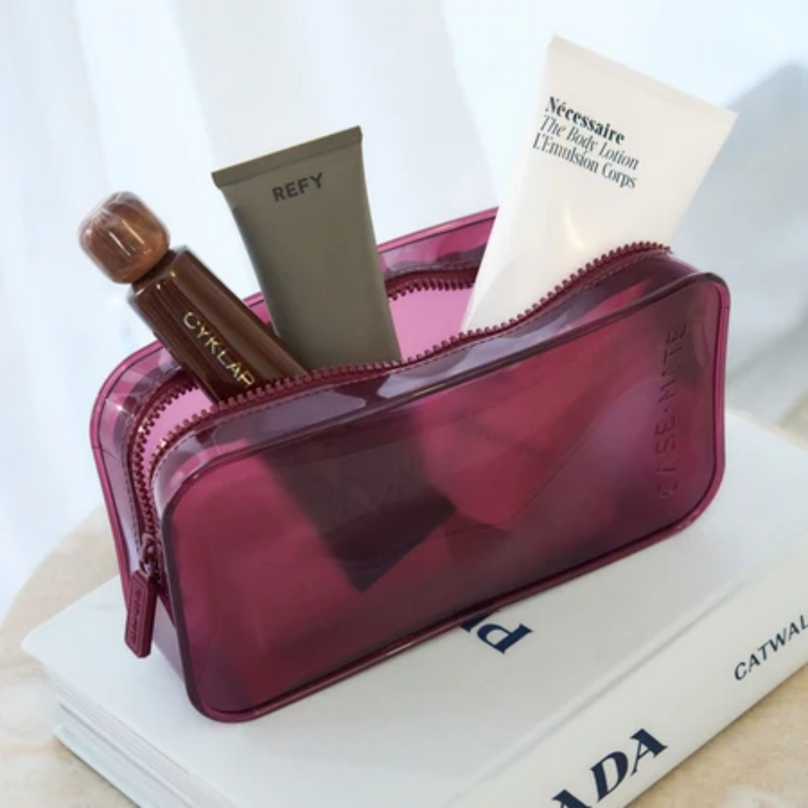 Case Mate Jelly Makeup Bag - Mulberry
