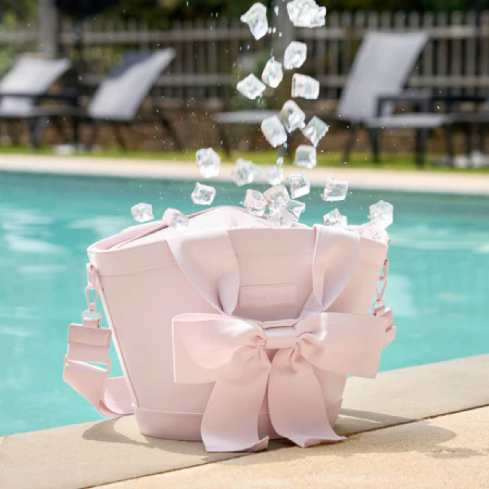 Case Mate Jelly Cooler Tote - Ballet Pink Bow