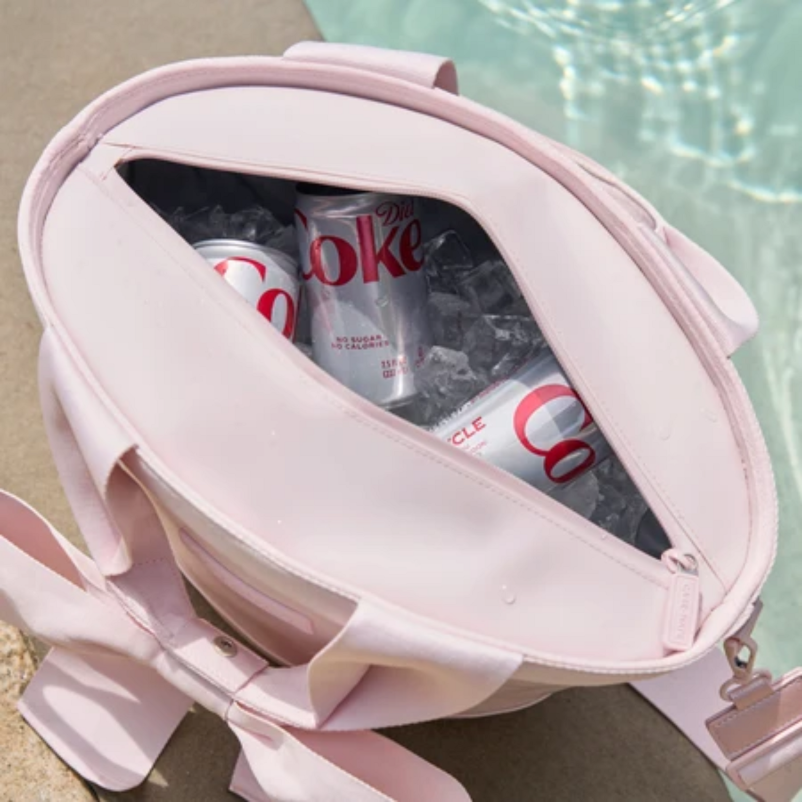 Case Mate Jelly Cooler Tote - Ballet Pink Bow