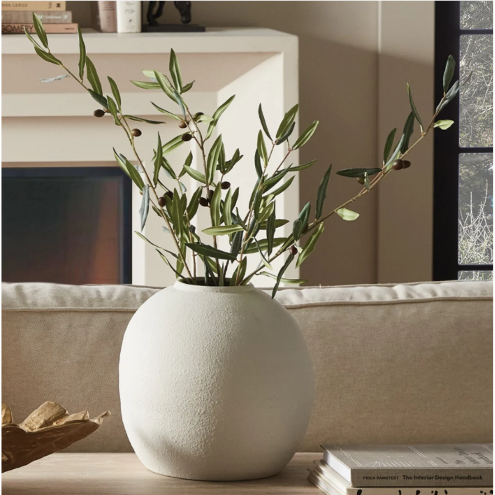 Olive Stems with Olives - 32inch