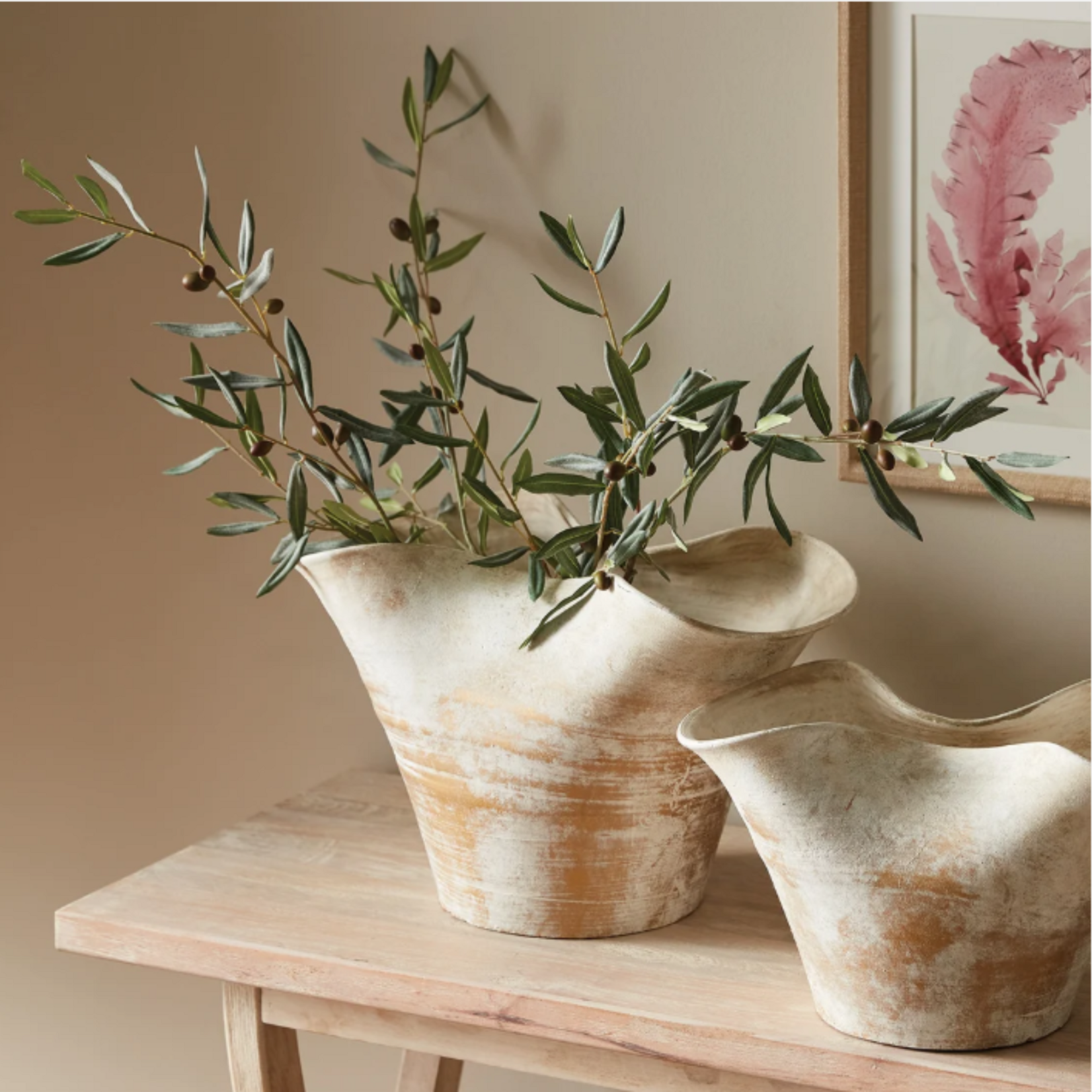 Olive Stems with Olives - 32inch