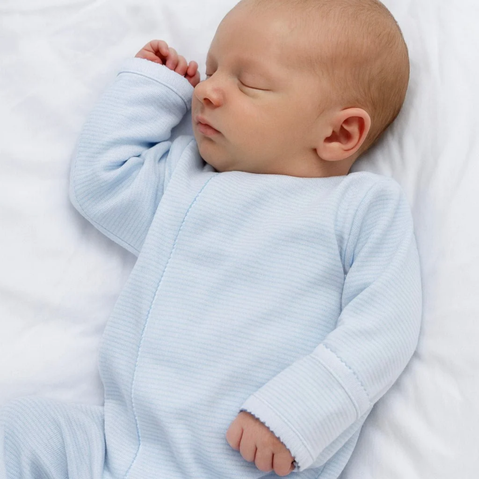 Magnolia Baby Mini Stripes Converter - Light Blue