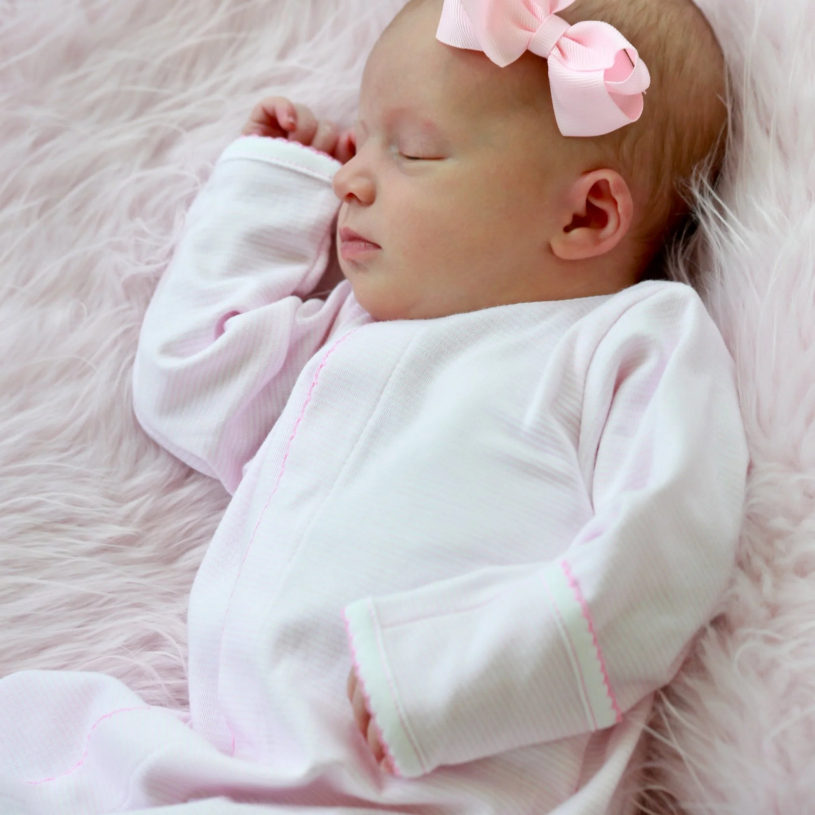 Magnolia Baby Mini Stripes Converter - Pink