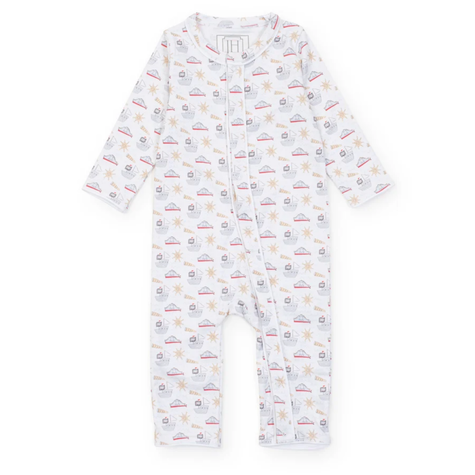 Lila + hayes Graham Romper Pirates