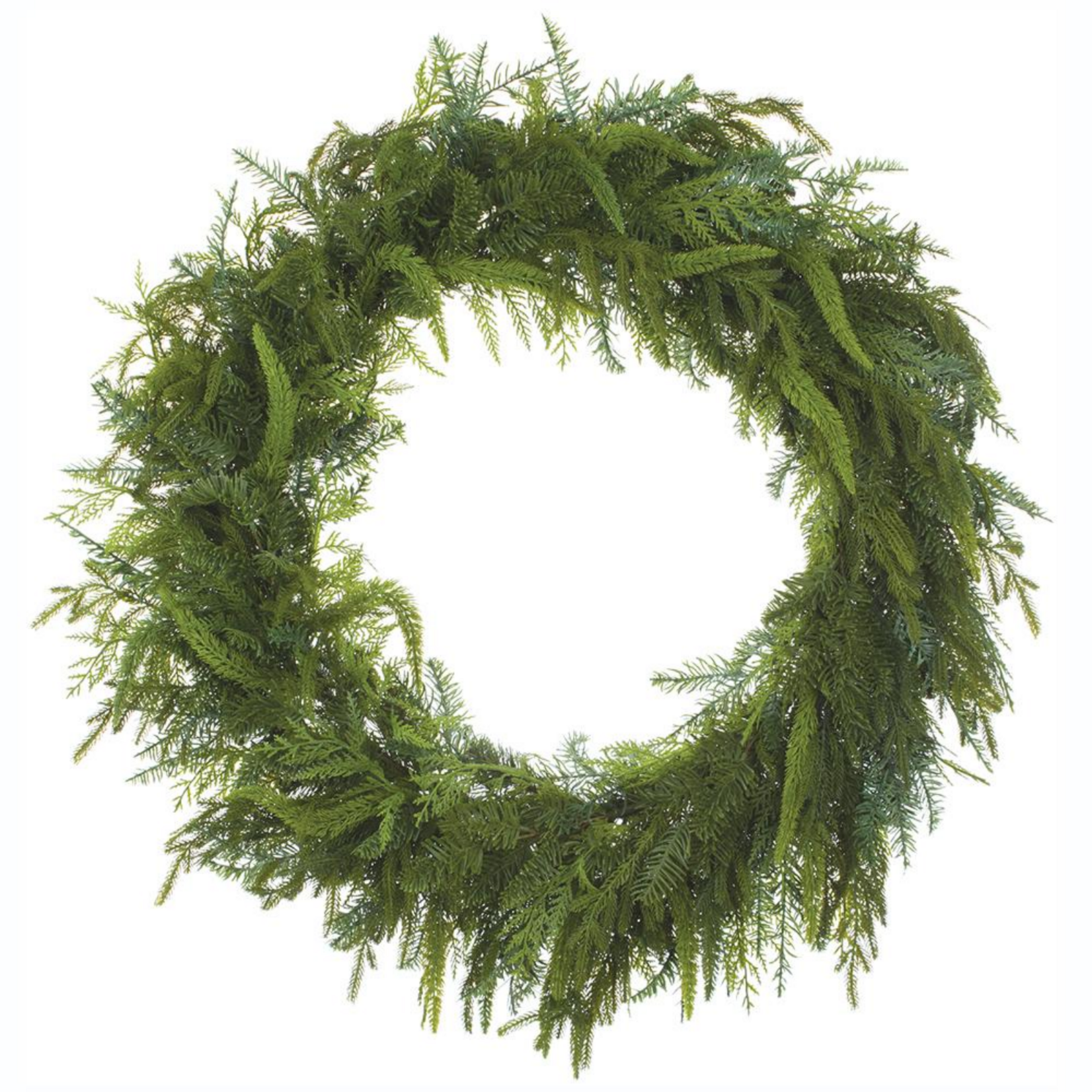 Cedar Mixed Pine Wreath - 32 inch