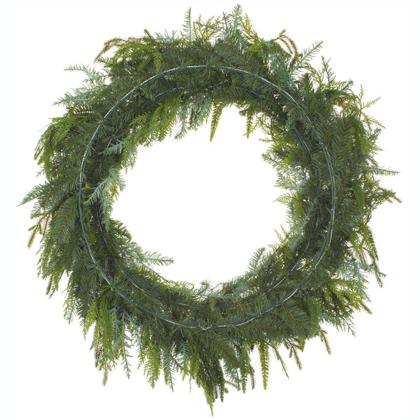 Cedar Mixed Pine Wreath - 32 inch