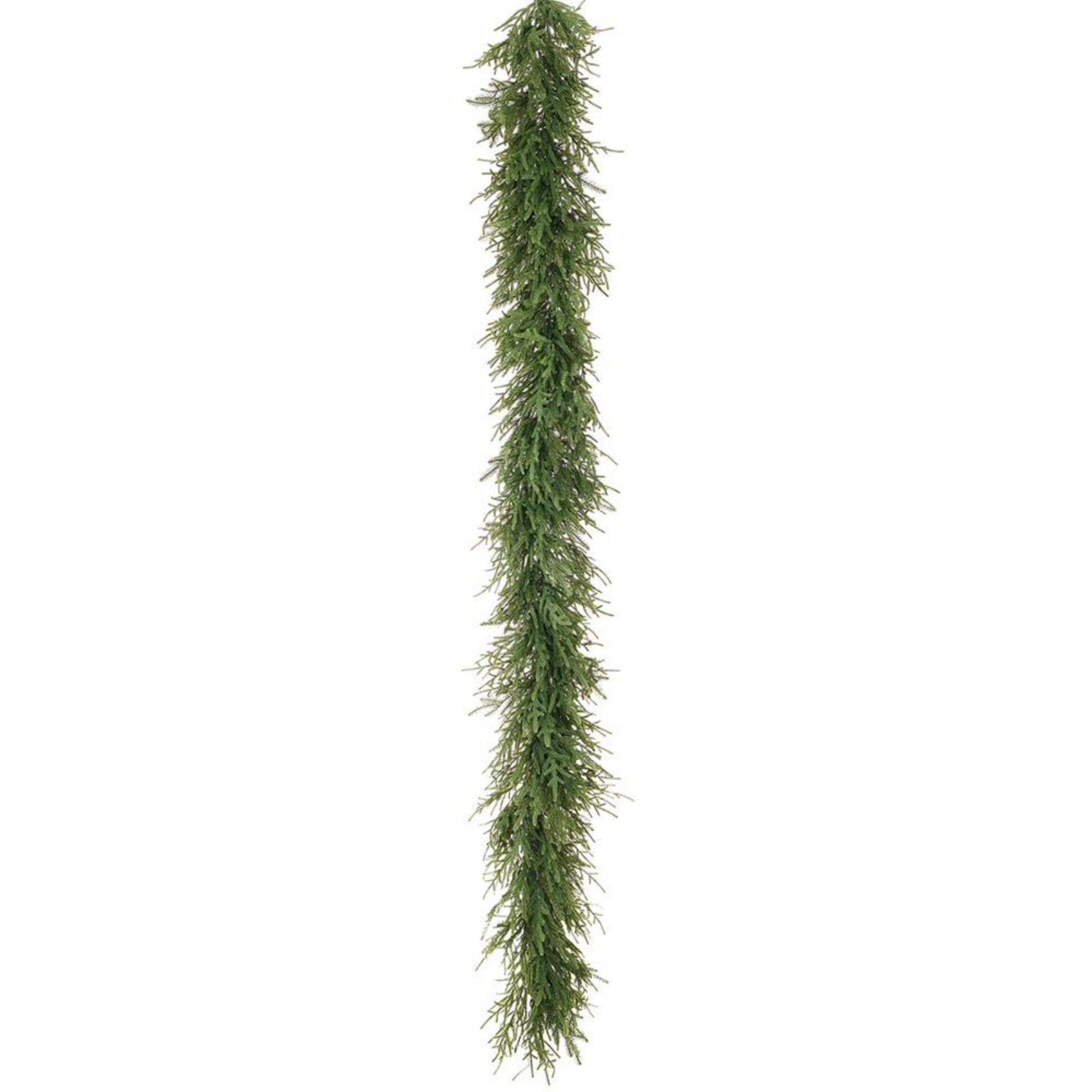 Willow Pine Garland with Twinkle Lights