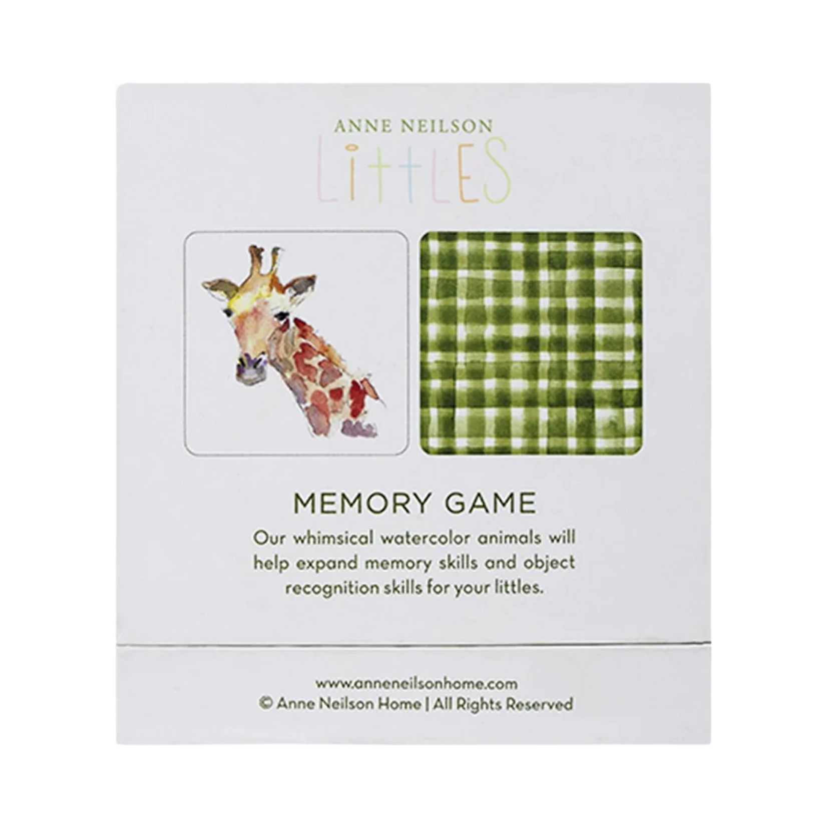Anne Neilson Memory Card Game