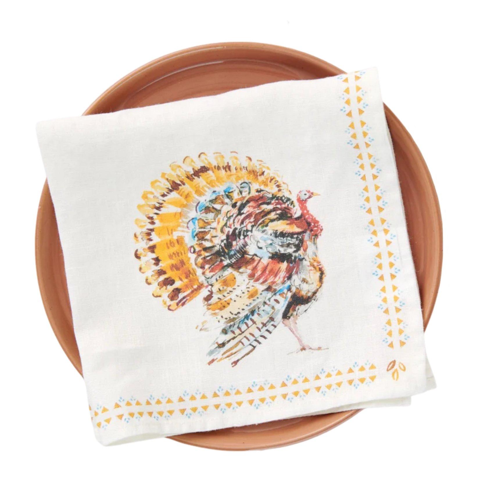 Darling Lemon Dinner Napkins Set of 4 - Turkey