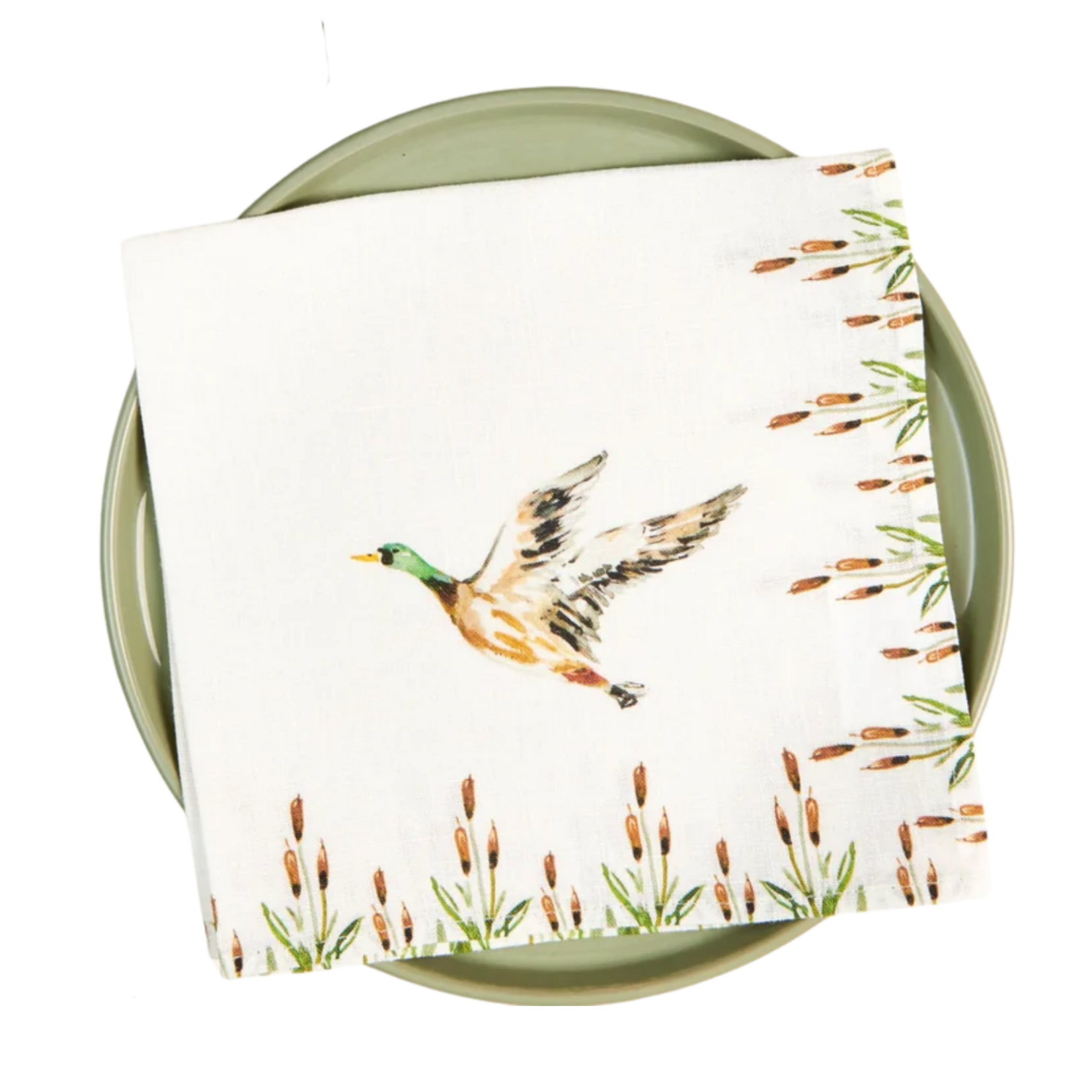 Darling Lemon Dinner Napkins Set of 4 - Ducks