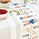 Darling Lemon Table Runner - Nutcrackers