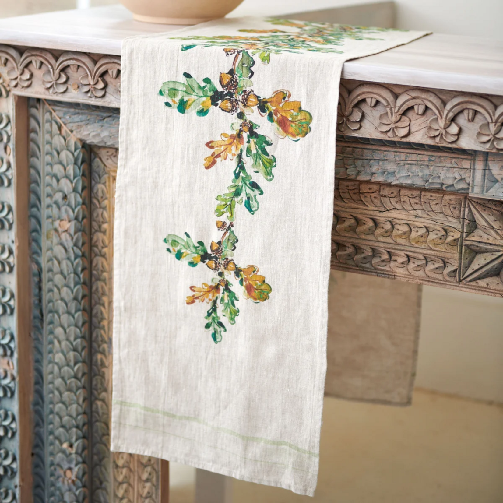 Darling Lemon Table Runner - Acorns