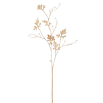 Pearl Metallic Leaf Spray - 33 inch