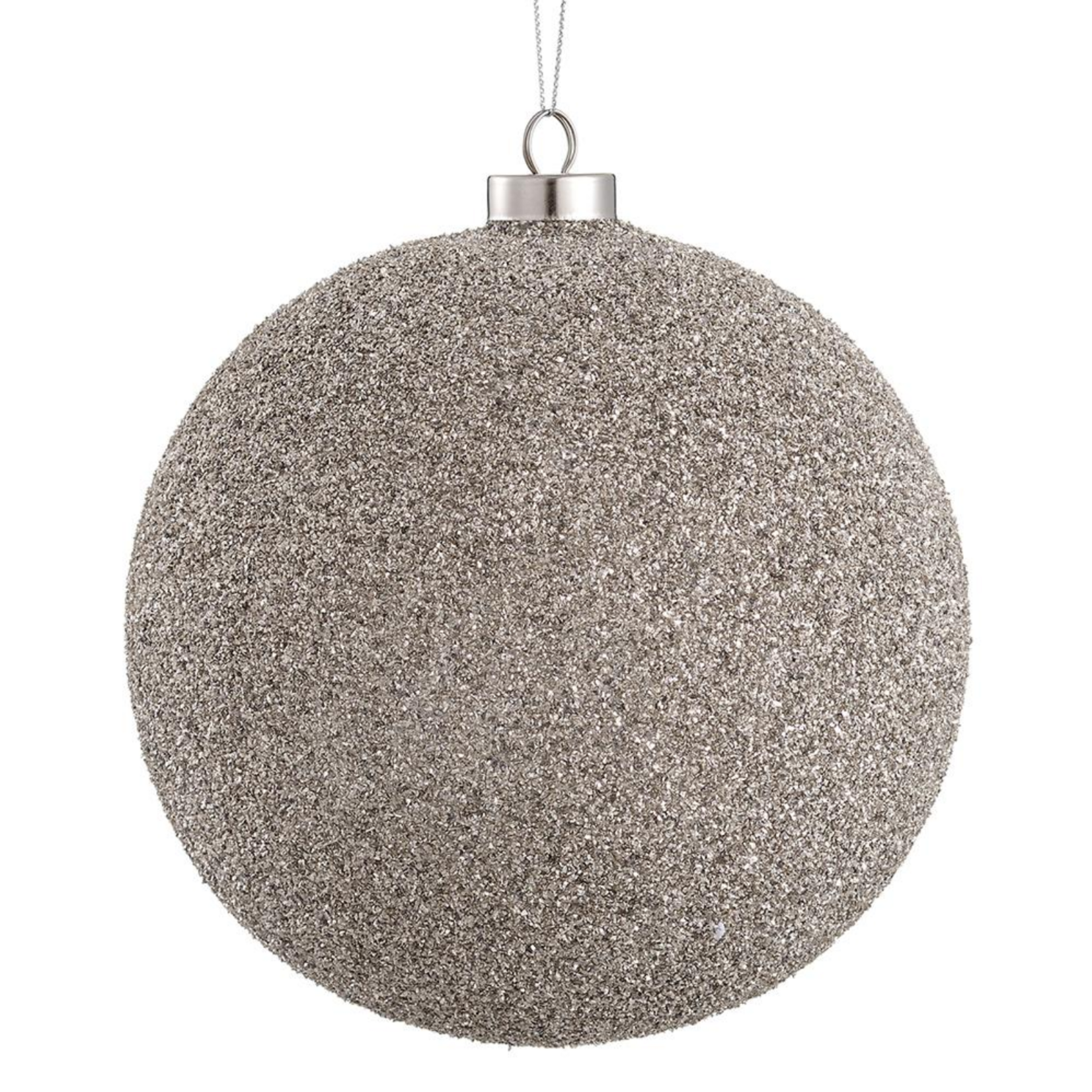 Beaded Glass Ball Ornament - 6 inch