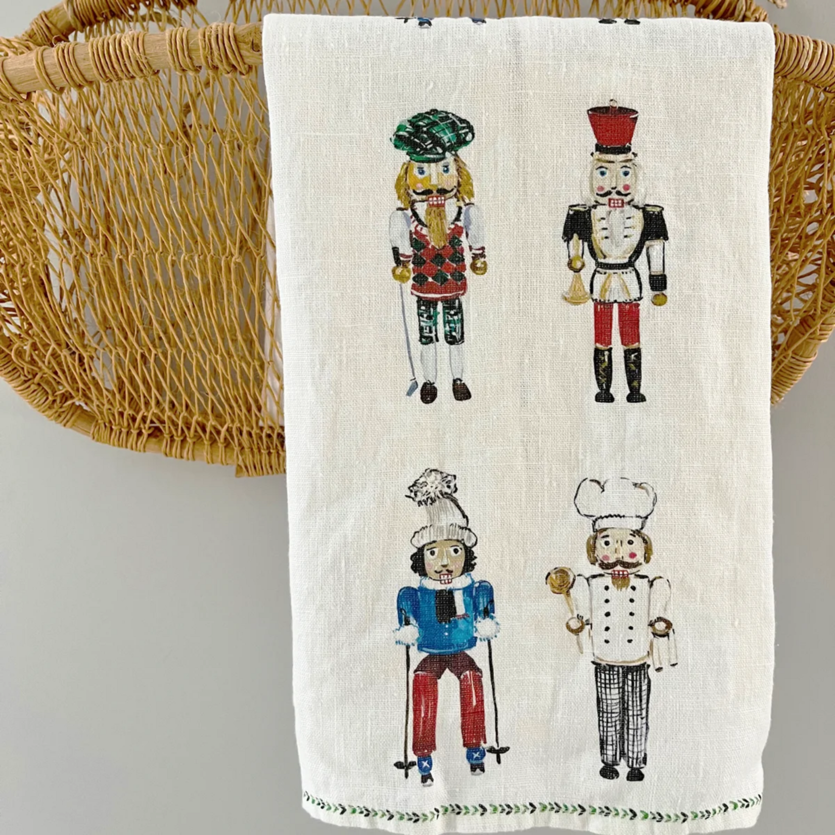Darling Lemon Tea Towel - Nutcrackers