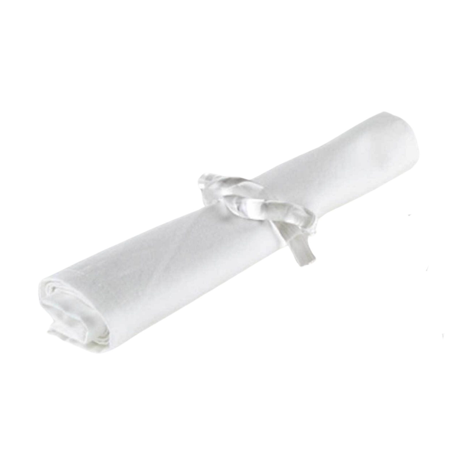 Lucite Napkin Ring Knot Set of 4