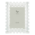 Rings Crystal Glass Frame - 5x7