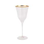 Vietri Vietri Natalia Gold Water Glass