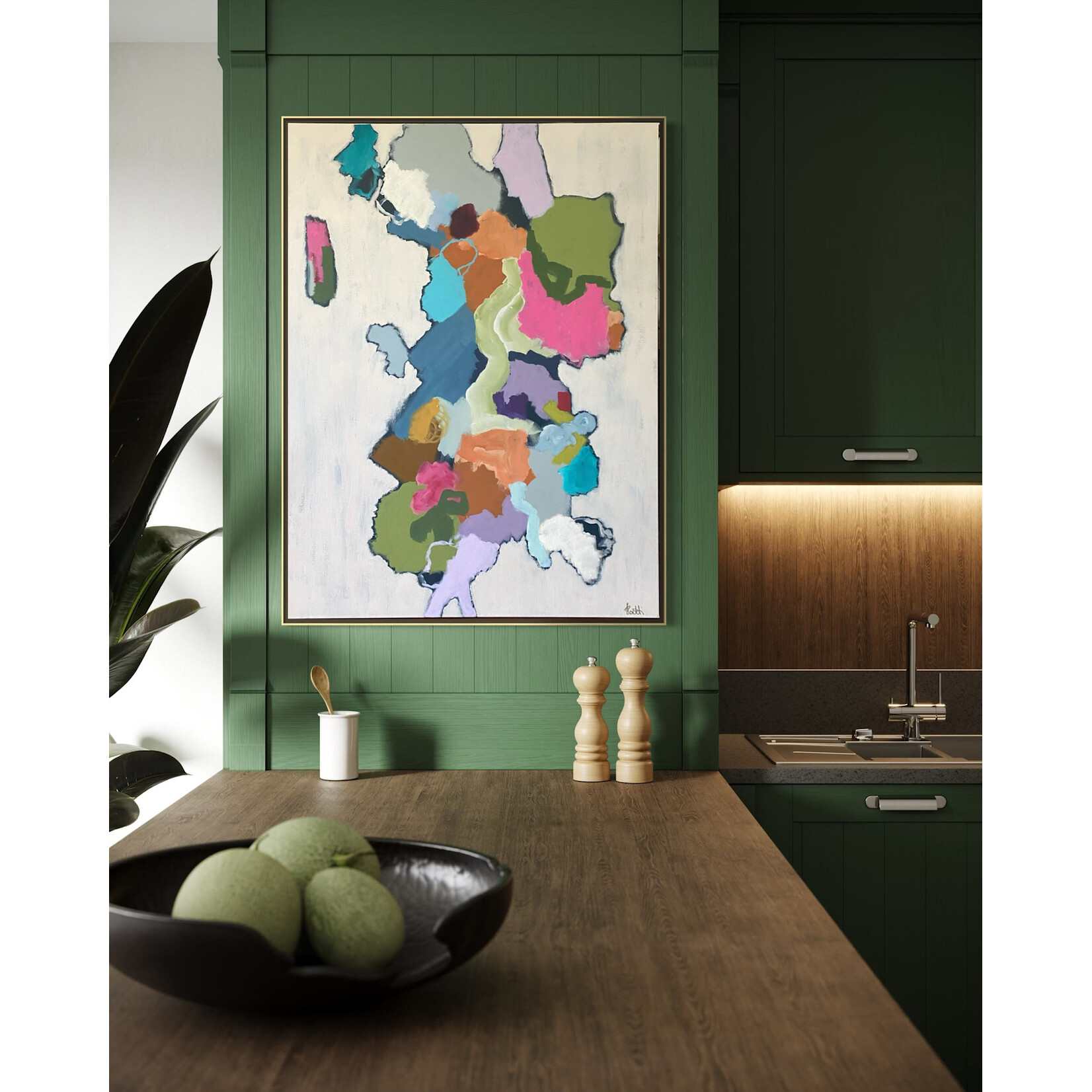 Jen Pontti Colorful Abstract