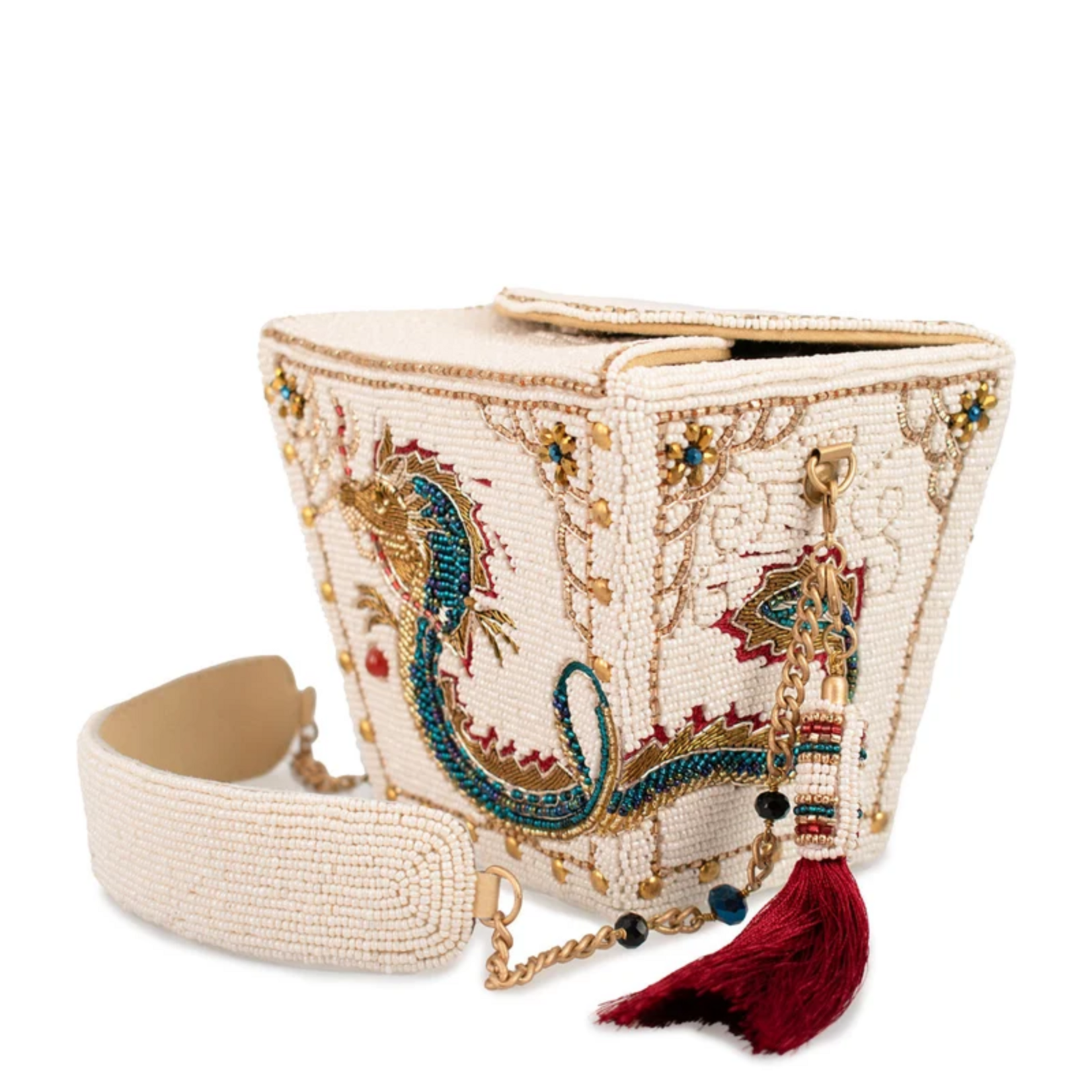 Mary Frances Noble Dragon Handbag