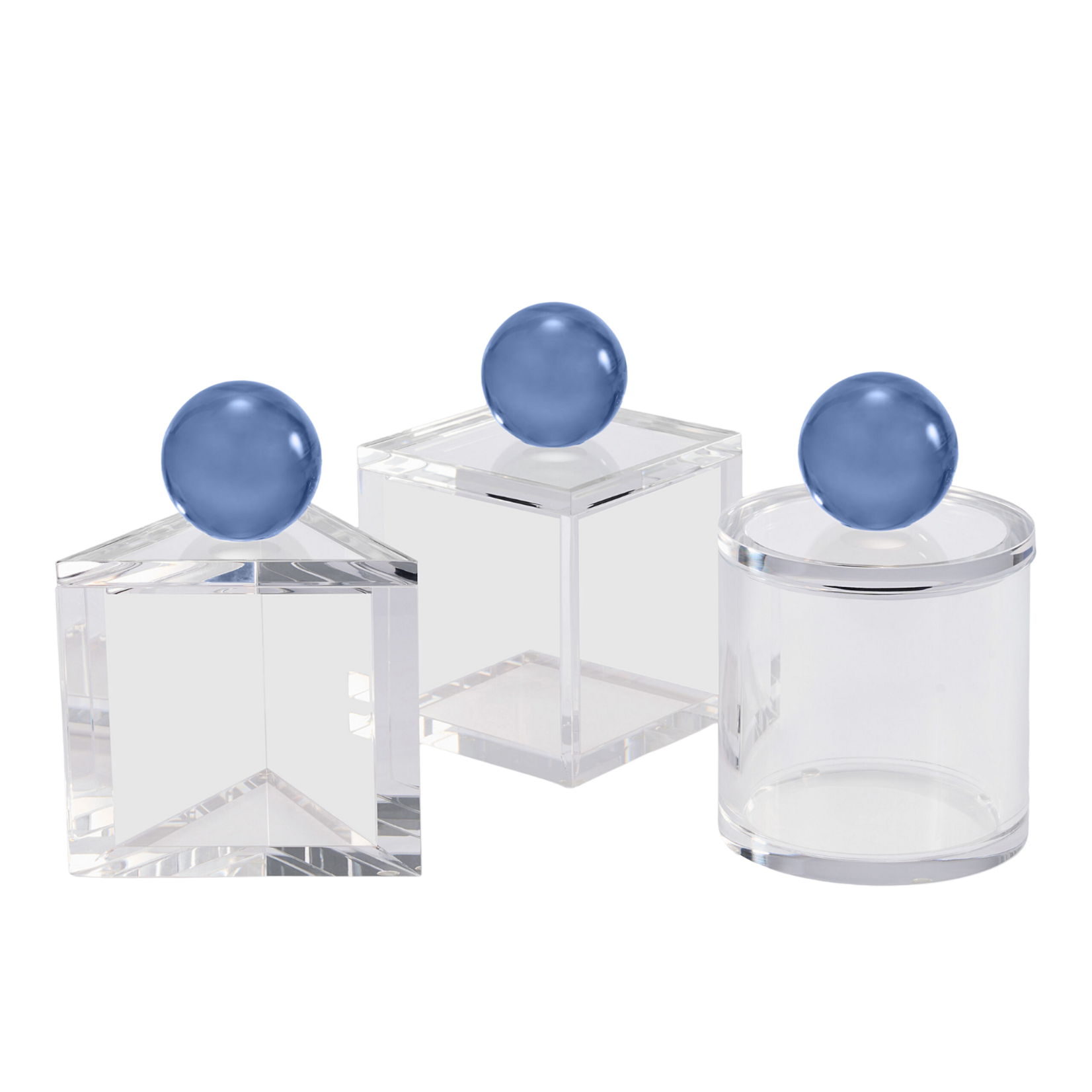 Luho Design House Boba Boxes Sky Set of 3
