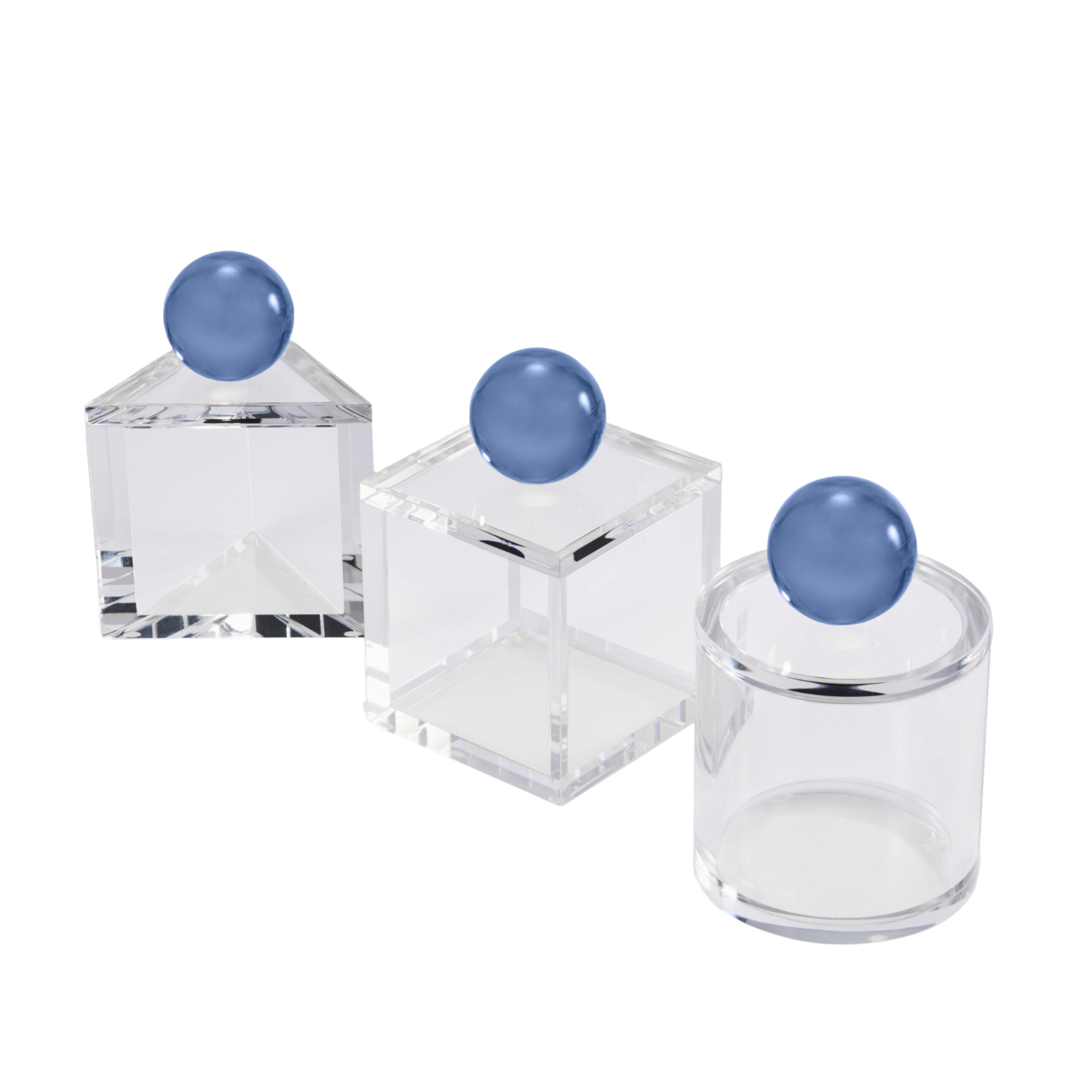 Luho Design House Boba Boxes Sky Set of 3