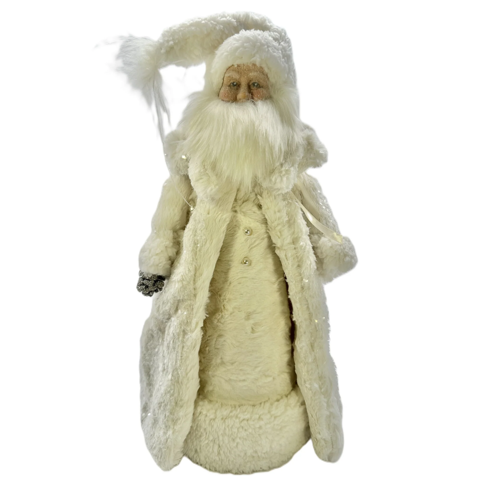 Mr. Santa - Large, Bisque Fur