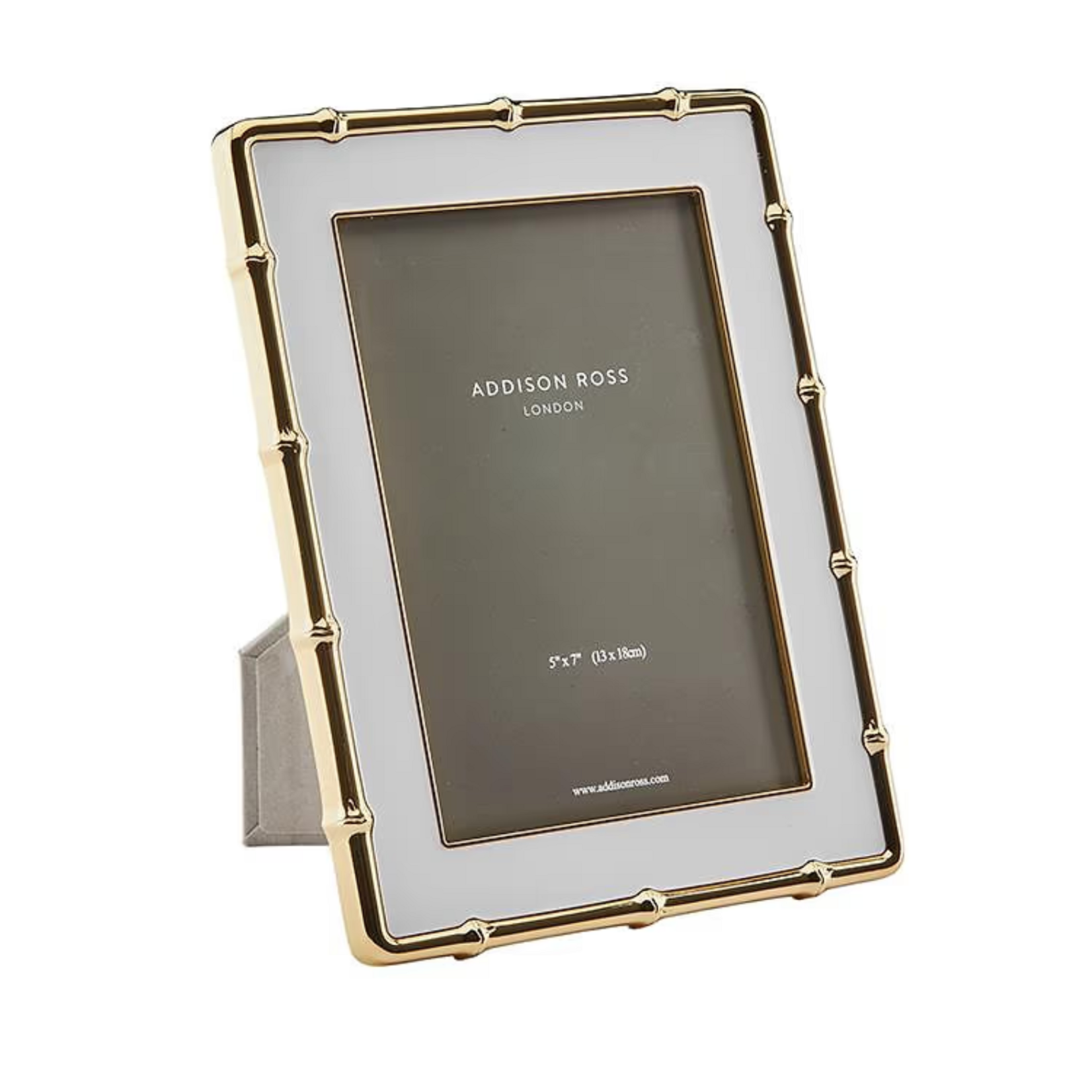 Addison Ross Addison Ross White & Gold Bamboo Enamel Photo Frame - 5x7