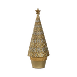 13 " Oriente Cone Tree - Dark Champagne