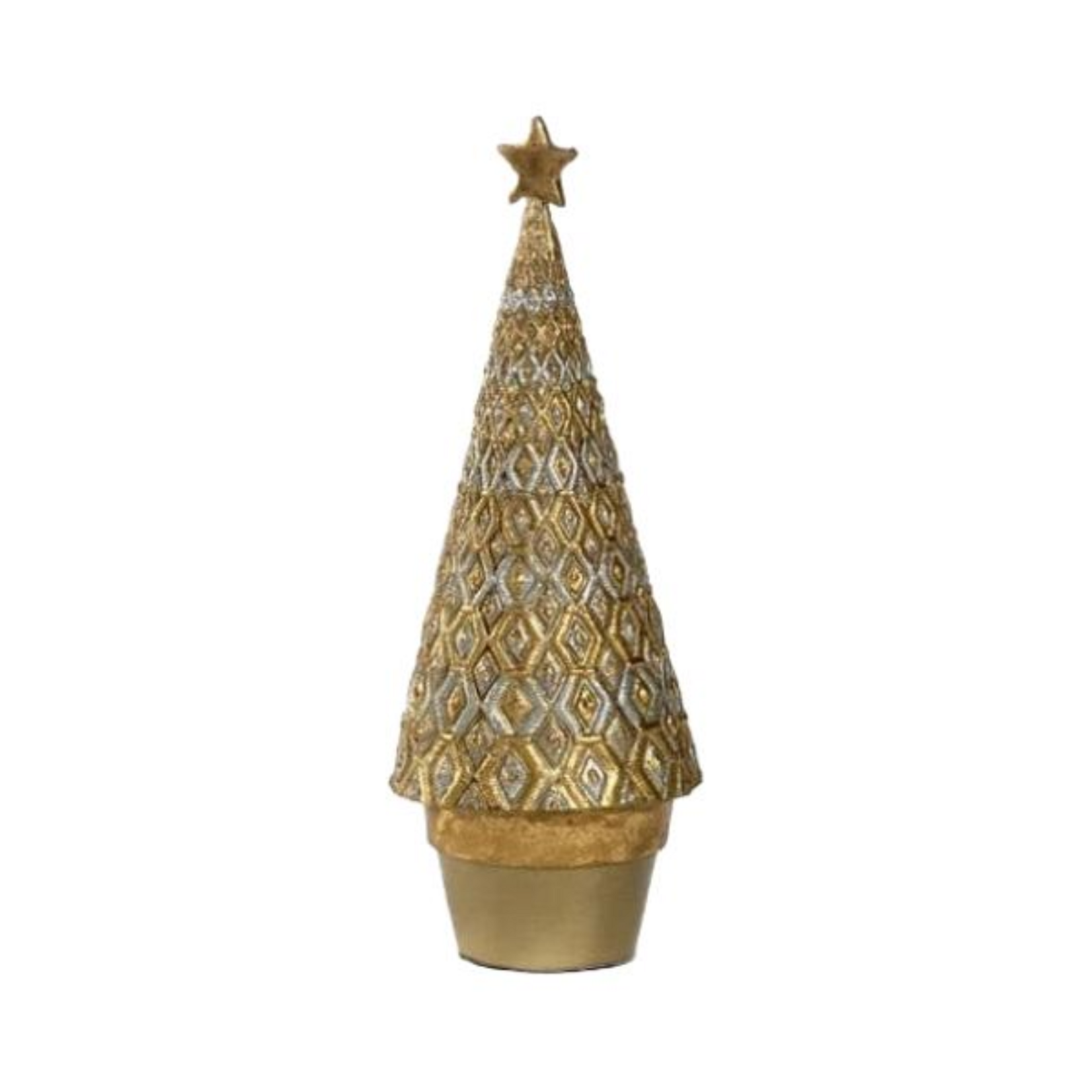 13 " Oriente Cone Tree - Dark Champagne