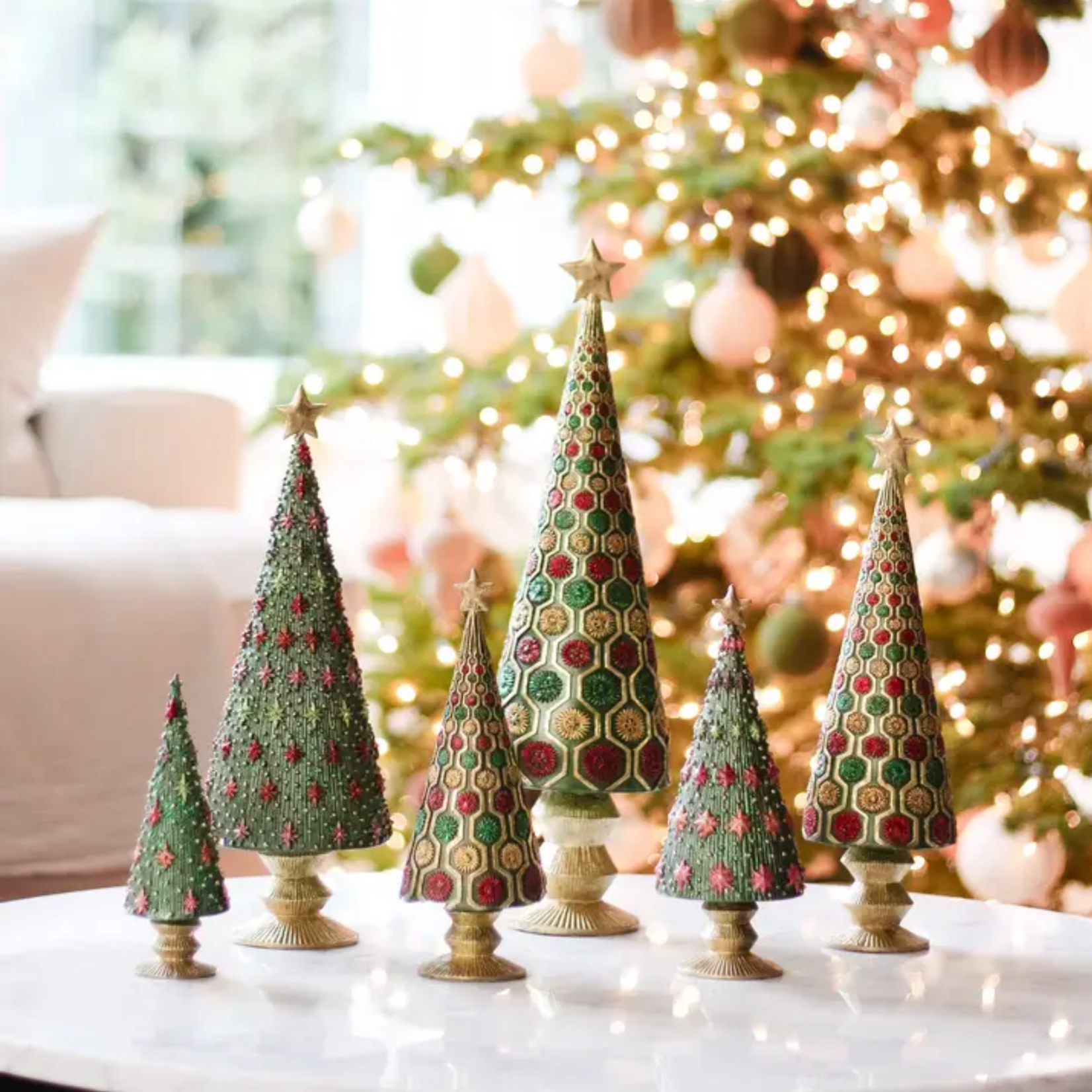 13" Starlight Cone Tree - Blooming Olive