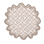 Matouk Matouk Laksha Cocktail Napkins Set of 4 - Oak