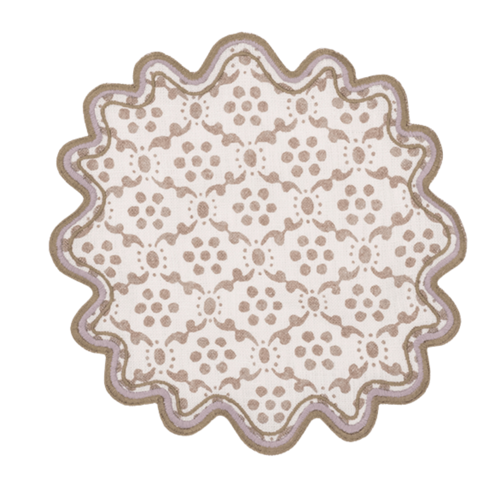 Matouk Matouk Laksha Cocktail Napkins Set of 4 - Oak