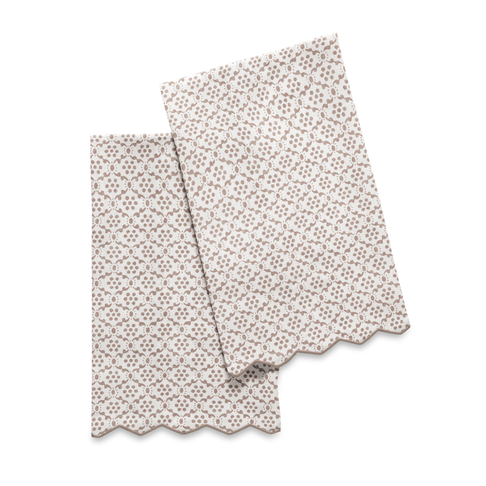 Matouk Matouk Laksha Linen Guest Towel Set of 2 - Oak